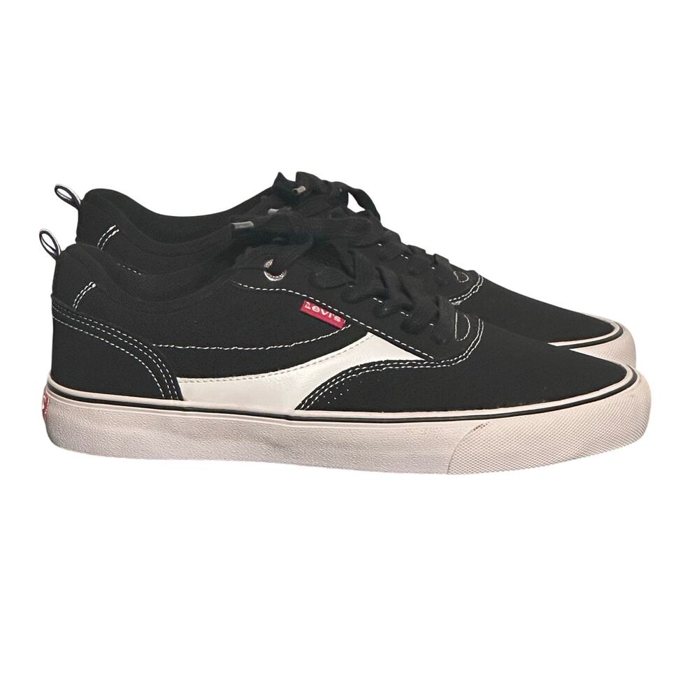 Levi's Men's Naya Court Canvas Ultra Suede Lace Up Shoes Sz 9